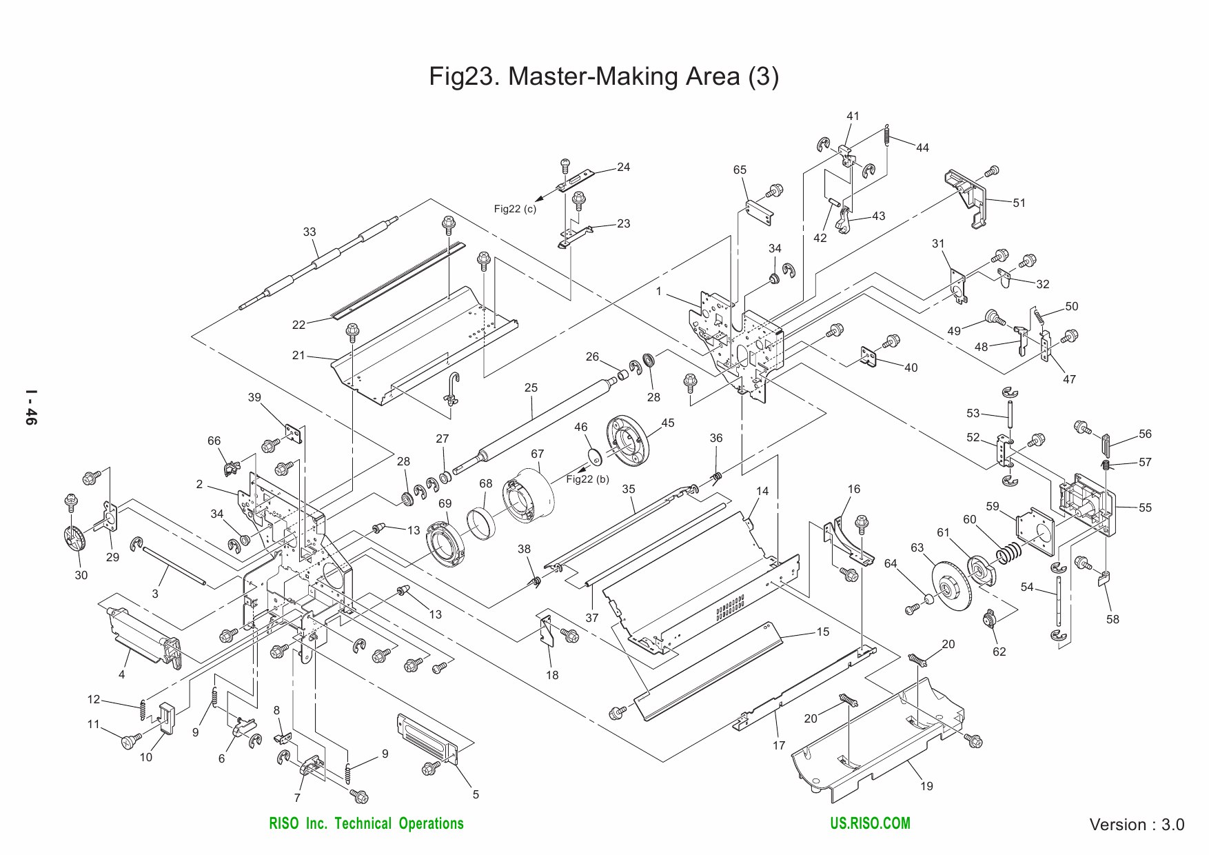 RISO RZ 300 310 330 370 390 500 510 570 590 TECHNICAL Parts List Manual-2